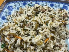 糟菜肉丝炒饭-福州人铭小吃