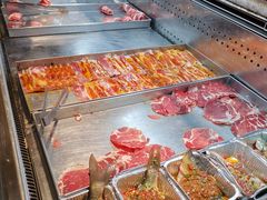 自助取餐区-汉丽轩韩式自助烤肉(大学城龙湖U城天街A馆店)
