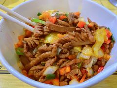 牛肉腰花二合一豆皮-周记热干面豆皮大王(桃花东街店)