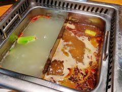 鸳鸯锅底-草原塞蛮羊火锅城(港湾店)