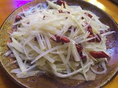 清炒土豆丝-古城苗家土菜馆(河景餐厅店)