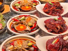 -草家酱蟹炭火烤肉店(珲春南路一店)