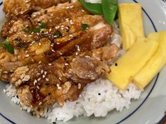 照烧鸡肉定食-牛気·越光米牛肉饭(水游城店)