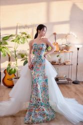 -桃子造型婚纱礼服(凤起广场店)