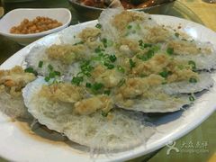蒜蓉粉丝蒸元贝-景隆乳鸽王海鲜餐厅(溪涌店)