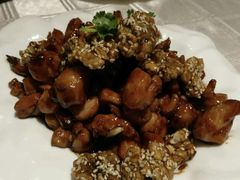 酱爆琥珀核桃鸡-惠丰堂饭庄·烤鸭·京味菜(西北旺·唐家岭店)