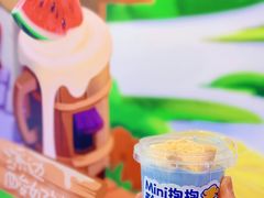 藻蓝椰香酸奶-溪边姑娘·拉丝酸奶水果捞(春熙路店)