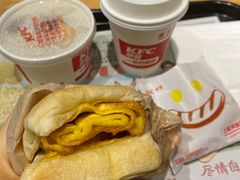 鸡扒厚蛋烧双层帕尼尼-肯德基(南油店)