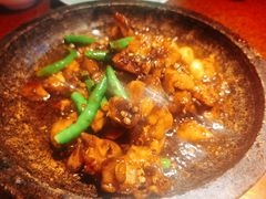 酱爆石锅蛙-绿茶餐厅(蓝色港湾店)