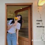 中山探店💐闯入奶油色的法式浪漫花店