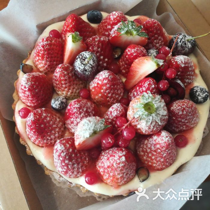 三花屋 mihhanaya卡仕达莓果挞图片-北京甜品饮品-大众点评网