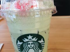 圣诞雪树抹茶拿铁-星巴克(天津凯德天津湾店)