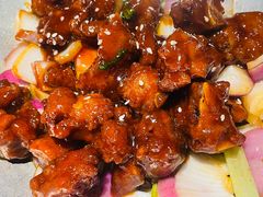 蒜香蜜汁排骨-绿茶餐厅(千岛湖银泰城店)