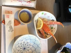 水煮螃蟹配醋-蟹道乐(道顿堀本店)