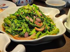 马拉盏炒通菜-大头虾越式风味餐厅(光明广场店)