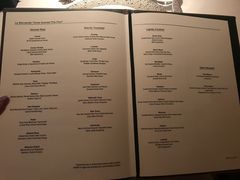 菜单-Le Bernardin