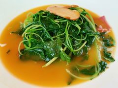 松茸鸡汤灼时蔬-荷风细雨·中国茶宴(碧云店)