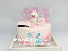-卡比儿童蛋糕·心意定制·低脂零卡糖动物奶油FancyBALLOON(滨海店)