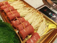 中式培根金针卷-炭之家齐齐哈尔大片烤肉·涮毛肚火锅·齐齐哈尔烤肉(中央大街店)