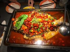-探鱼·鲜青椒爽麻烤鱼(广州欣荣广场店)