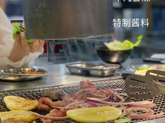 路边秘制肉-大丘街路边烤牛肉