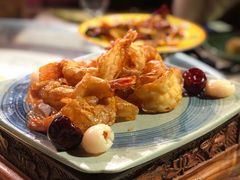 酥皮大明虾-那家小馆•北京菜•烤鸭(中关村店)