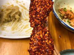 招牌秘烤鸡翅-炒豆合作社(东四总店)