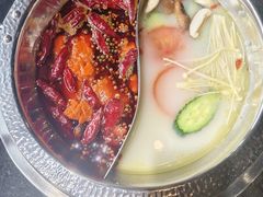 大骨汤鸳鸯锅-蓉城老院十年老火锅(中南店)