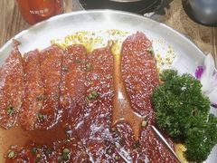 -明洞阿姨·韩式酱蟹烤肉·创意料理(三元桥店)