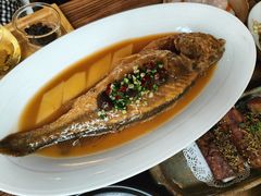 家烧深海大黄鱼-瓦库茶馆17号(海汇港店)