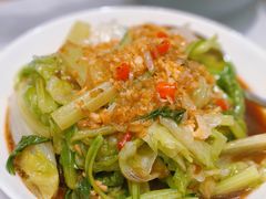 白灼时蔬-南山鲜虾面·活鲜小馆·海味大连菜(南山总店)