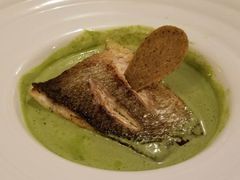 香煎海鲈鱼-火车头法国西餐厅