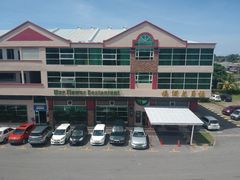 航拍-伍月花酒楼