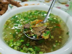榨菜肉丝汤-清真·伊清阁餐厅