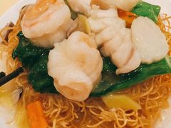 明虾海鲜广炒面-镛记酒家