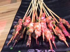 -路边摊小炉子烧烤