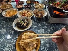 豆渣拌饭-张关合渣(航空大道店)