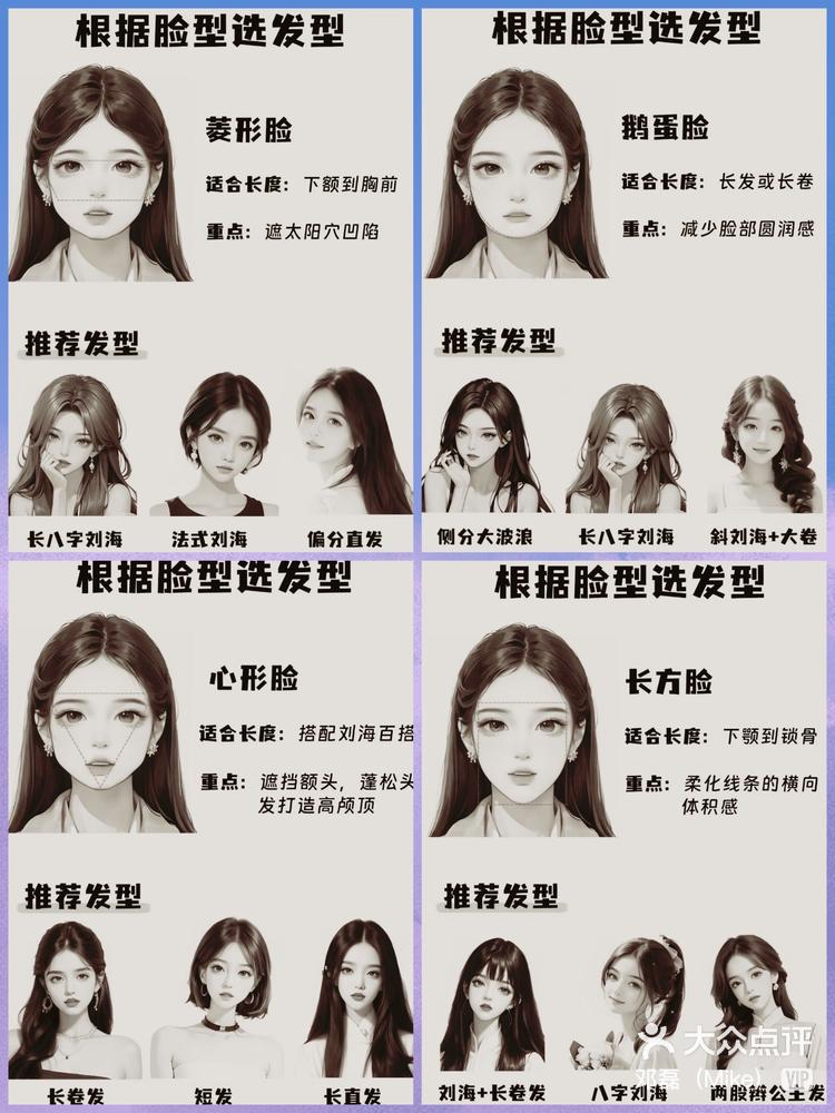 如何选对发型显脸小