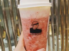 桃子草莓酪酪-LELECHA乐乐茶(月星环球港店)