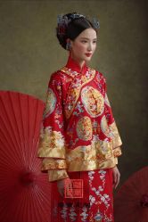 -藤薰定制中式嫁衣礼服旗袍店