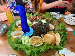 -沐毫傣泐云南菜孔雀宴•手抓饭傣味烧烤(曼听公园店)