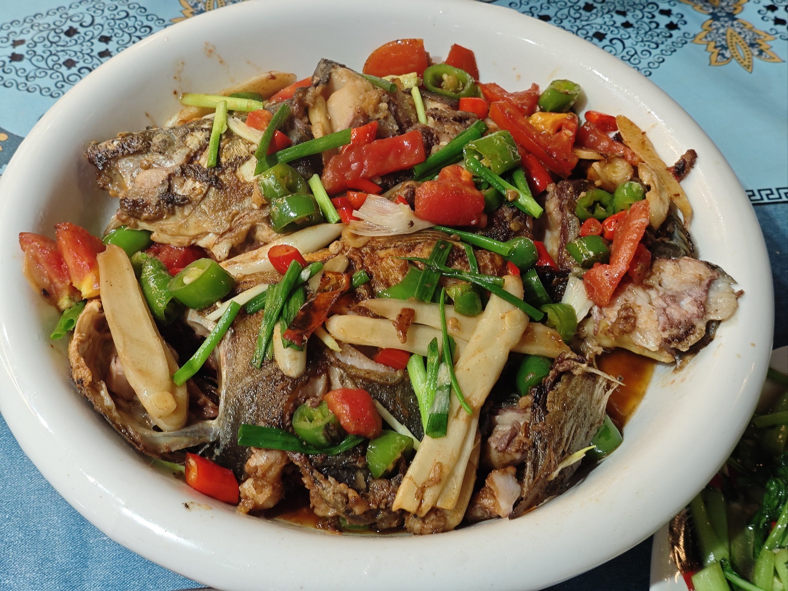 啤酒鱼和网红店不一样的做法,点的金桂鱼很