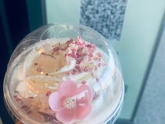 桃花如意茶拿铁中杯-星巴克(北京新东安)