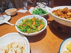 青椒干子炒肉丝-金锅小厨(乐活街店)