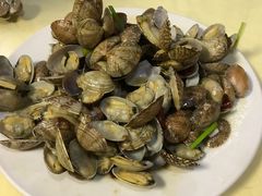 辣炒蚬子(蛤蜊)-华春餐馆(鱼山路店)