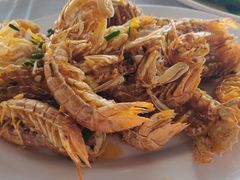 椒盐濑尿虾-红月湾海鲜饭店•沙滩海景(双月湾店)