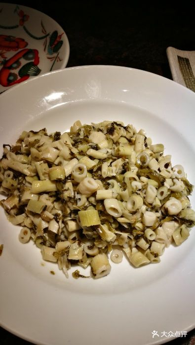 外婆家(恒泰广场店)-雪菜炒野笋-菜-雪菜炒野笋图片-北京美食-大众