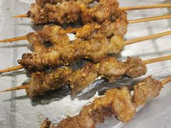 -老红桥炸灌肠牛肚锅烧烤(定福庄店)
