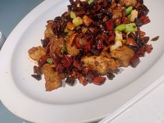 豉椒炒嫩滑鸡丁-小大董·烤鸭(观景餐厅·南京西路店)