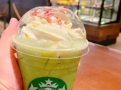 漫樱白桃风味茶拿铁-星巴克(杭州银泰城西一店)